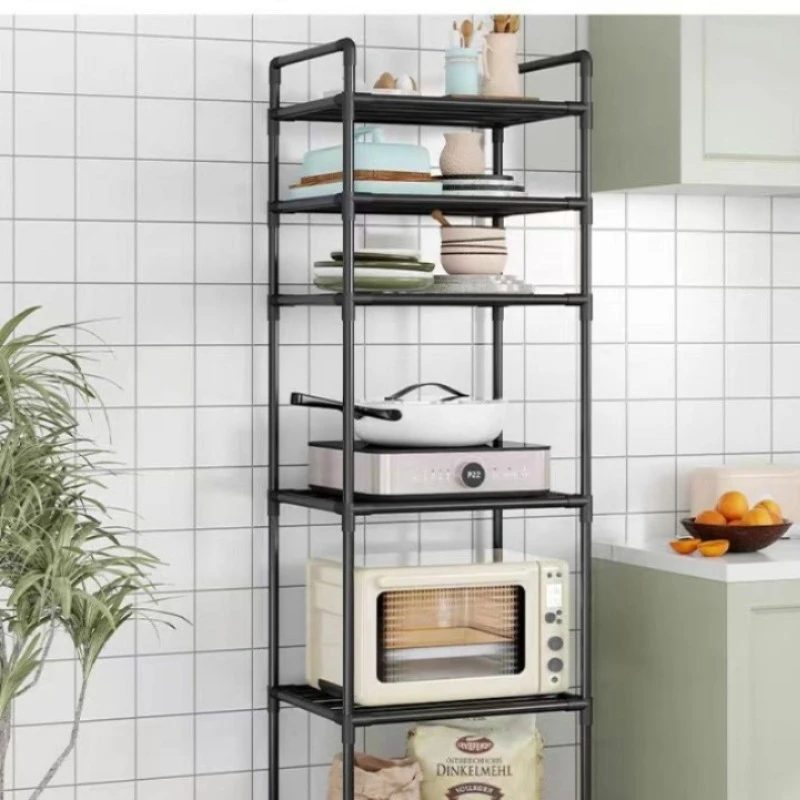 Многофункциональная кухонная полка для хранения напольная подставка с