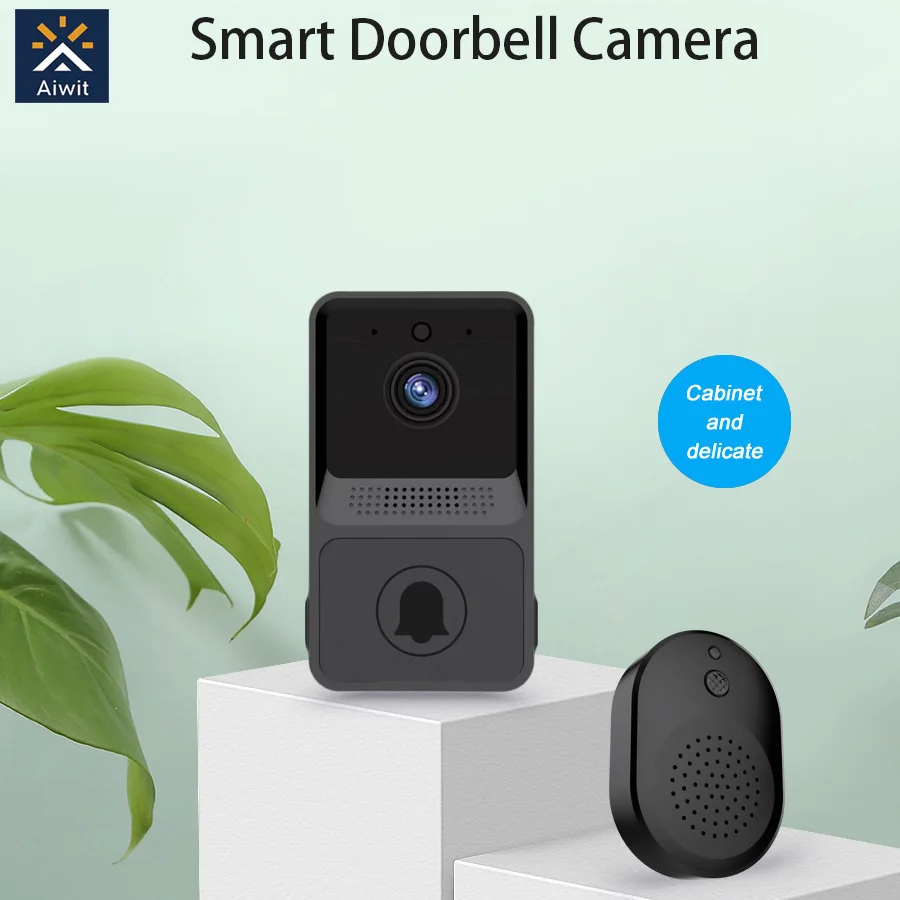 

WIFI Doorbell Home Wireless Phone Smart Door Bell Camera Security Protection Video Intercom 720P IR Night Vision For Apartments