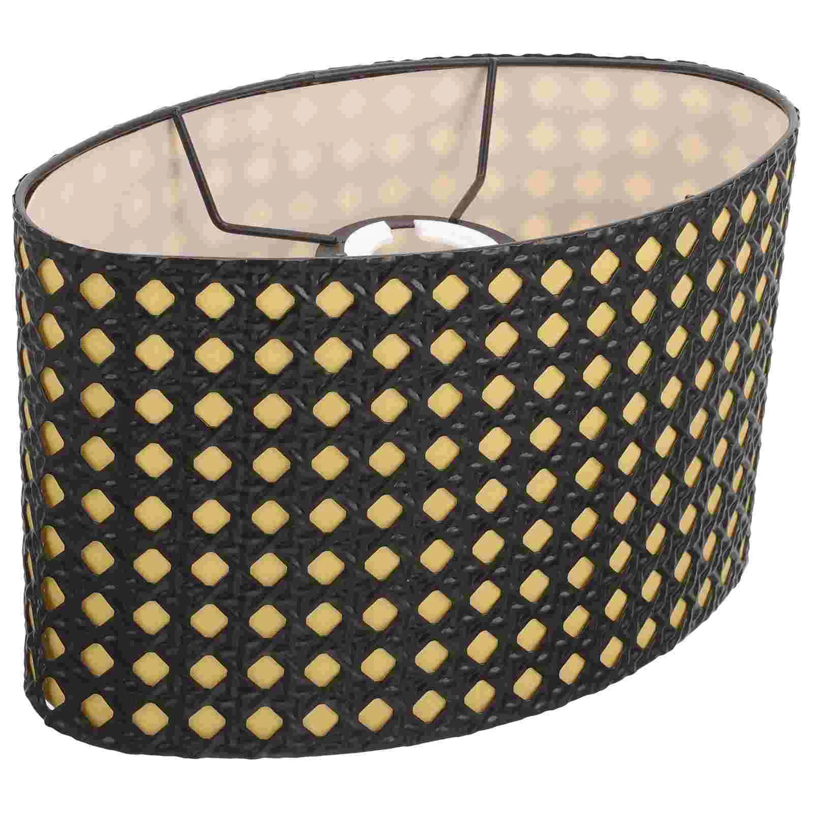 

Metal Lamp Shade Cover Hollow Out Lampshade E27/E14 Socket Table Lamp Cover for Home