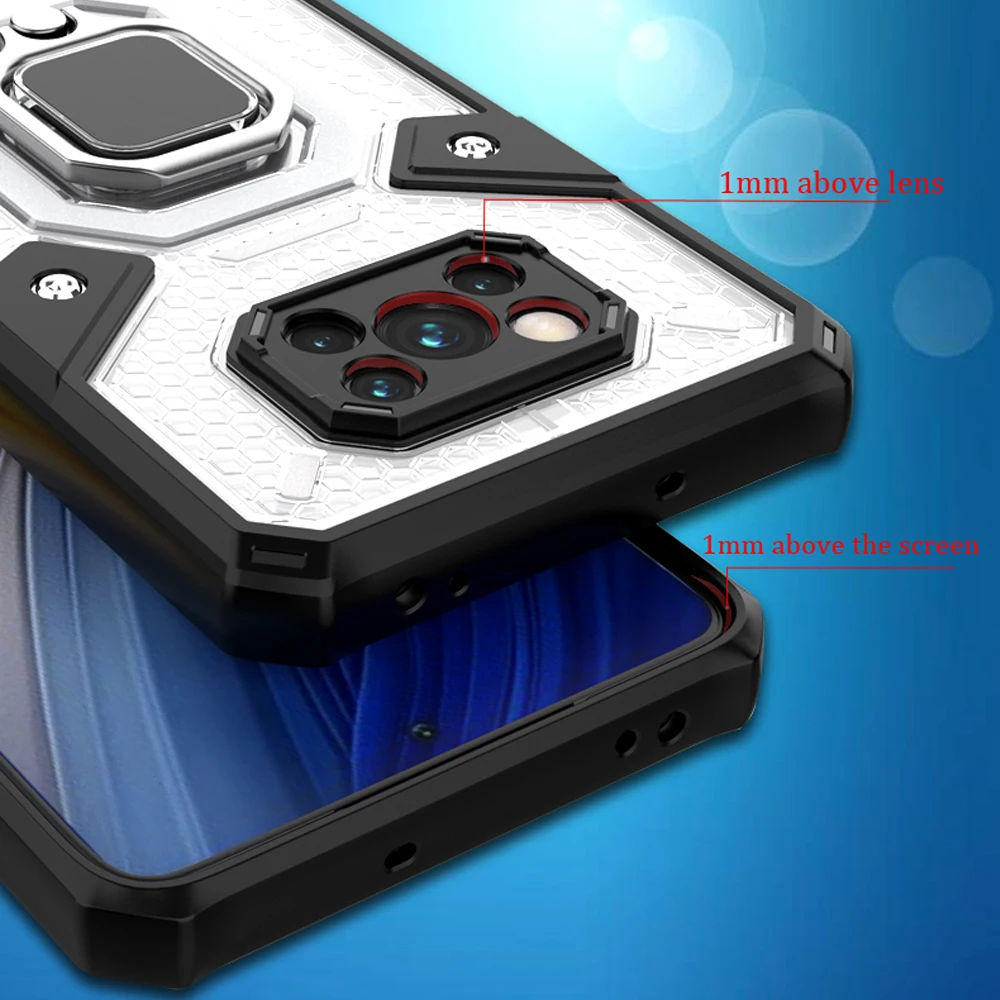 Poco M5s X3 NFC X4 11T Pro 5G Bumper Case Lens Back Cover for Xiaomi Redmi Note 11 T 10 S 10T 10S 4 X 3 GT F4 M4 Mi 12 12X Funda