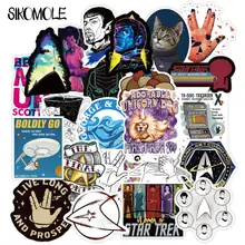 10/30/70PCS Cartoon Star Trek Space Graffiti Sticker Luggage Car Guaitar Skateboard Phone Laptop DIY Bicycle Decals Stickers F5