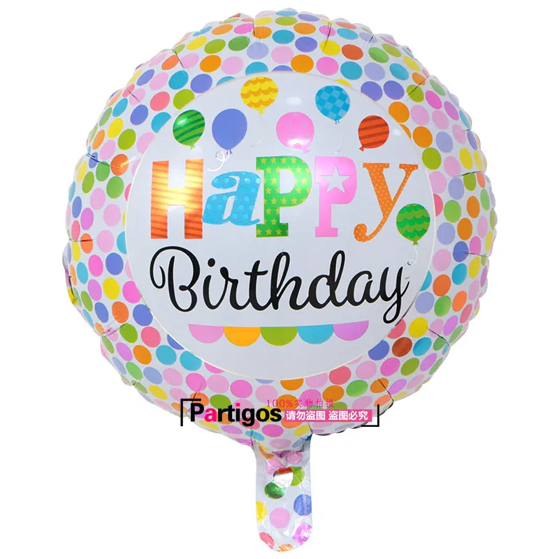 Шары воздушные из алюминиевой фольги 18 дюймов 50 шт./лот |