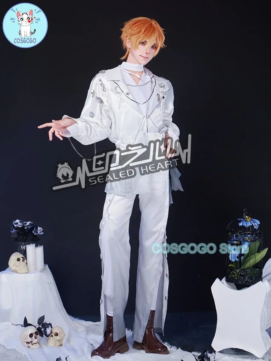 COSGOGO PJSK Shinonome Akito Косплей Проект Sekai Костюм Модная Красивая Униформа Хэллоуин