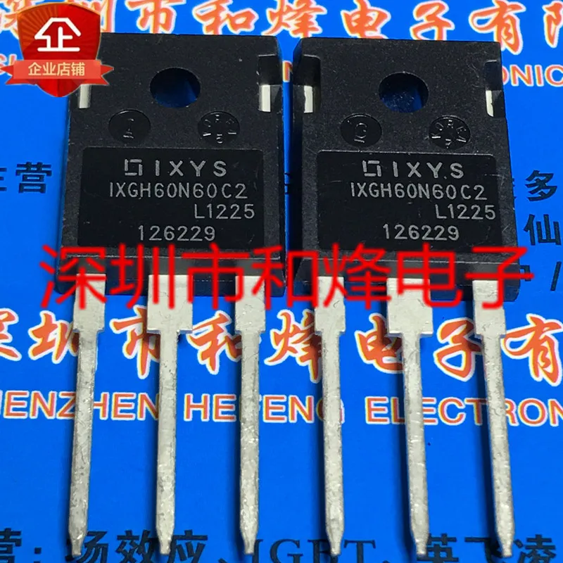 

Оригинал 2 шт./IXGH60N60C2 TO-247 600V 75A