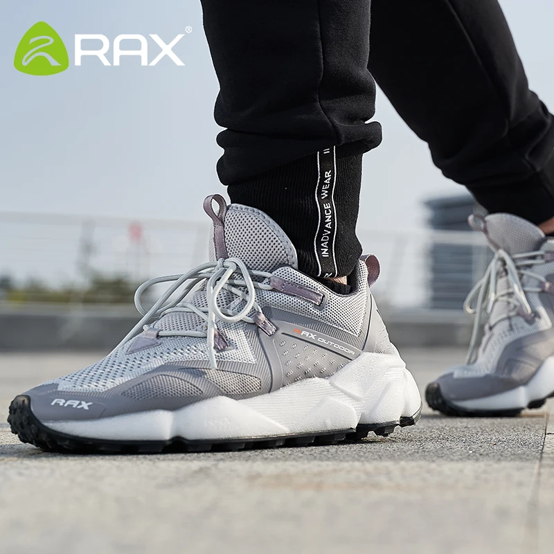 

Rax 2021 New Style Men Running Shoes Lightweight Outdoor Sports Sneakers for Male Breathable Gym Running Shoes Tourism