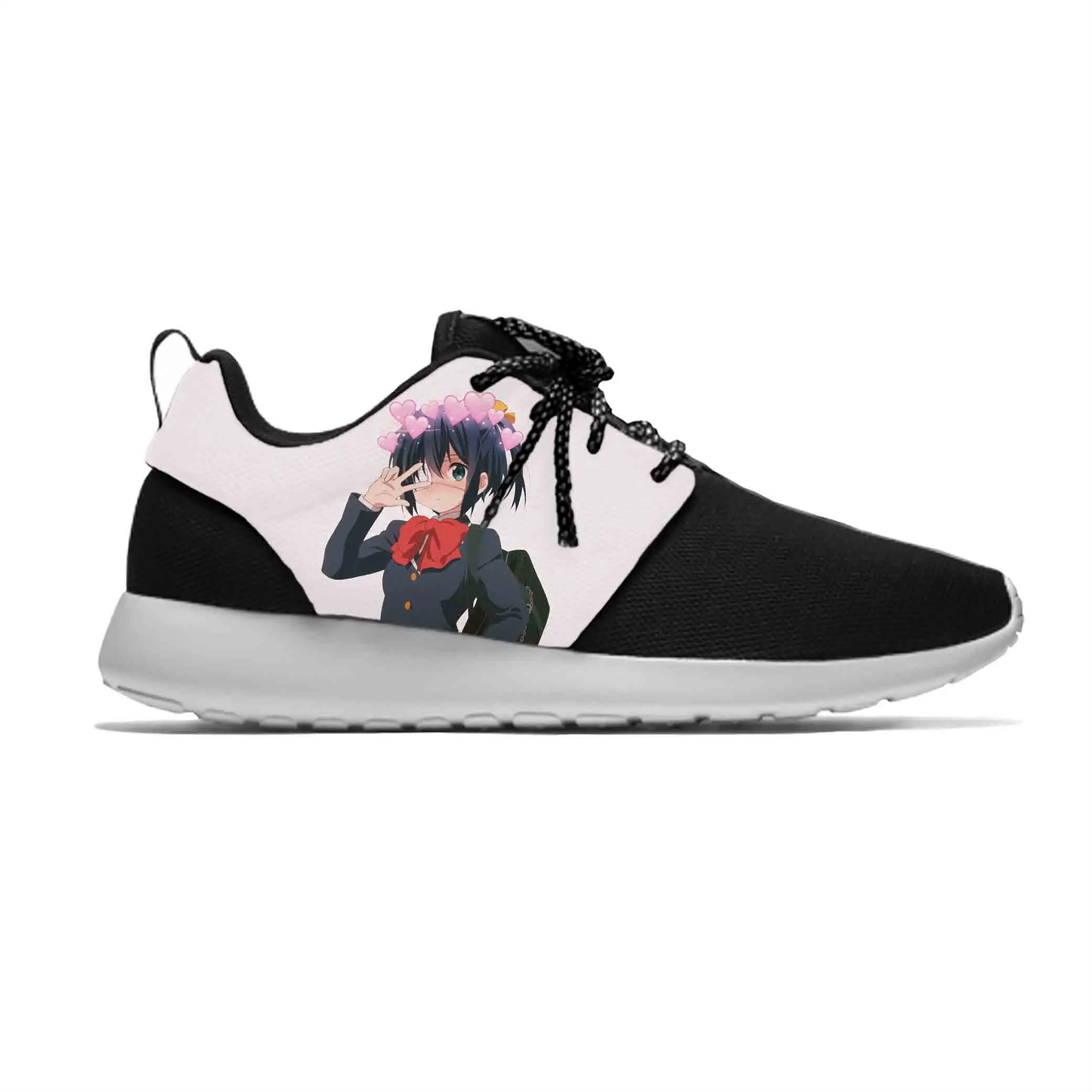 

Милые спортивные кроссовки Love Chunibyo, Повседневные Дышащие легкие кроссовки с 3D принтом, таканаши Рикка, для мужчин и женщин