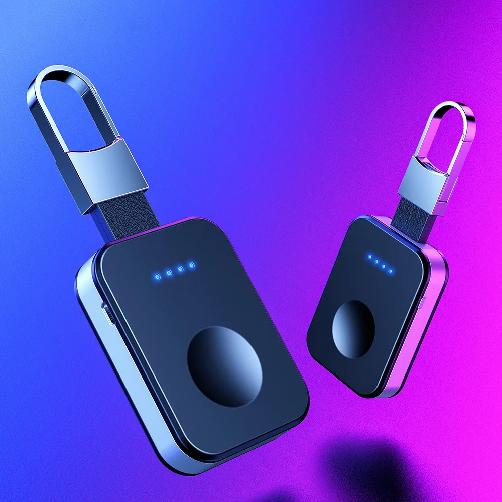 wireless charger for apple watch series 7 6 5 4 3 se iwatch portable keychain dock charging station for apple watch accessories free global shipping