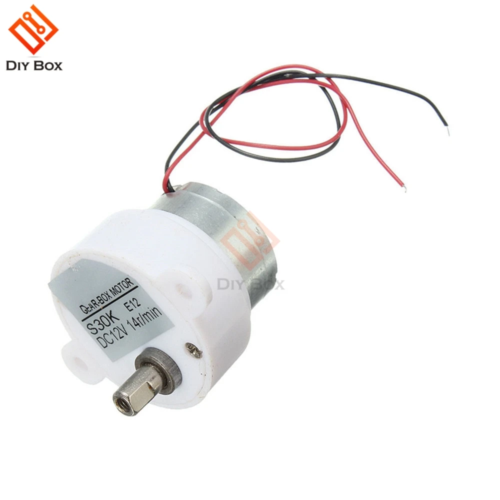 Редукторный двигатель occkic Gear Motor серебристый 12В