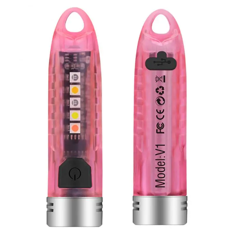 

Key Ring Lamp Strong Light Mini Emergency Lamps Multi-function Dropshipping For Outdoor Camping Small Flashlight Portable