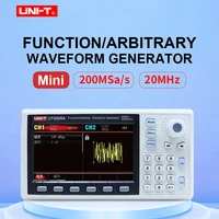 uni t utg920a 200mss sinetrianglesquare output function signal generator double channel arbitrary waveform frequency meter