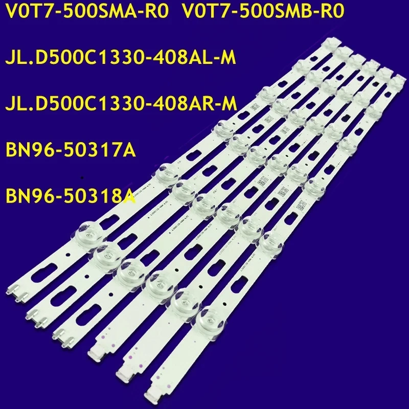 5 комплектов светодиодной ленты для подсветки UA50TU7000K UA50TU8000K UN50TU8200 JL.D500C1330-408AL-M_V0
