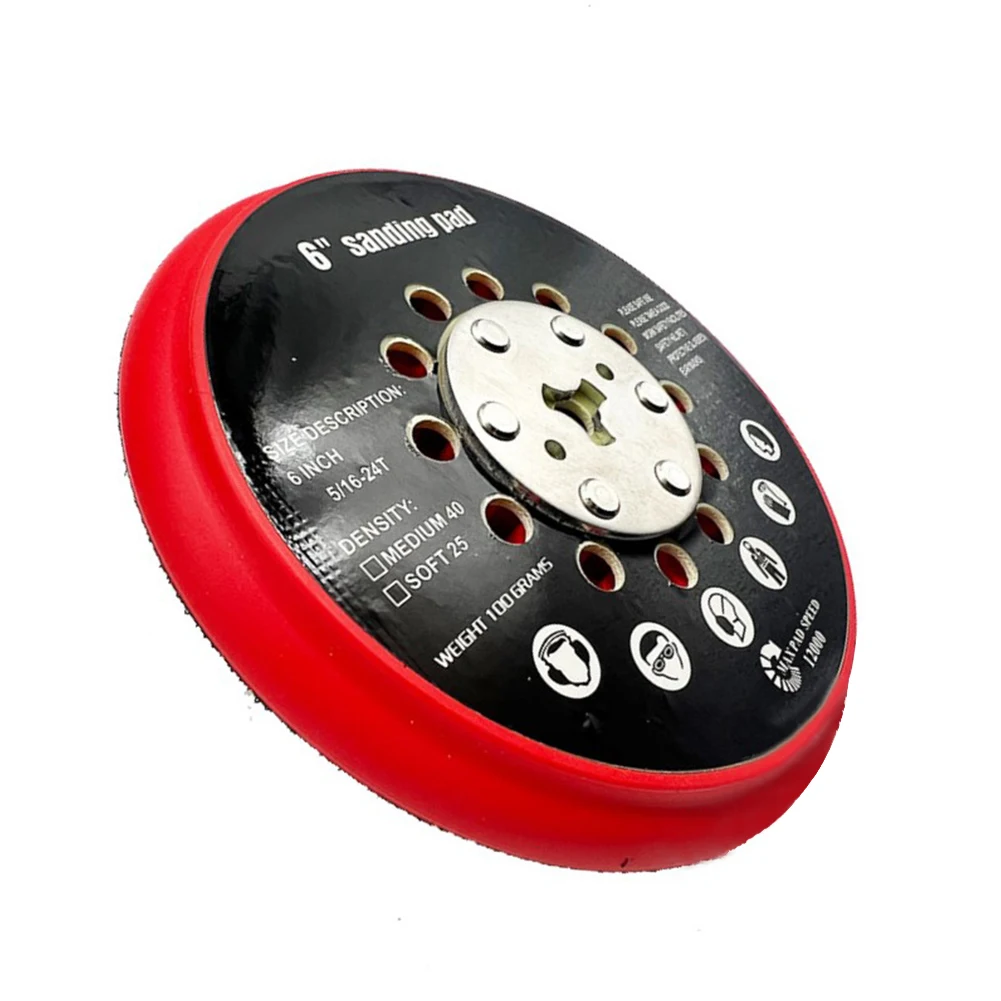 

Power Tool Backing Pad RSM6046 Replace Sanding Discs Sanding Tools Abrasive Changes Efficient Fir GET75-6N Sander