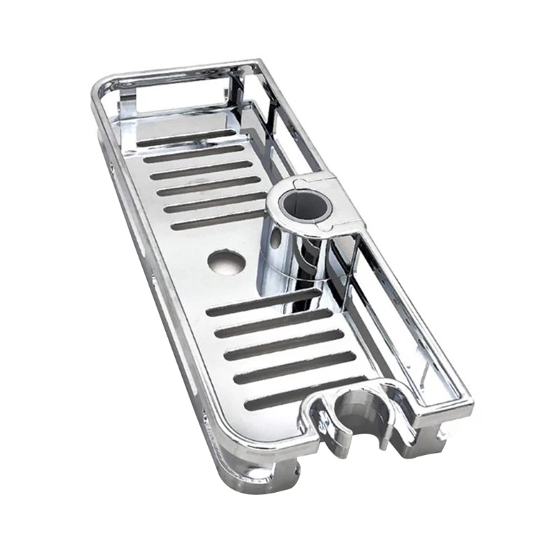 

Многофункциональный подъемный стержень для ванной комнаты, со съемной подставкой, держатель для мыла без сверления, полка для душа, стойка ...