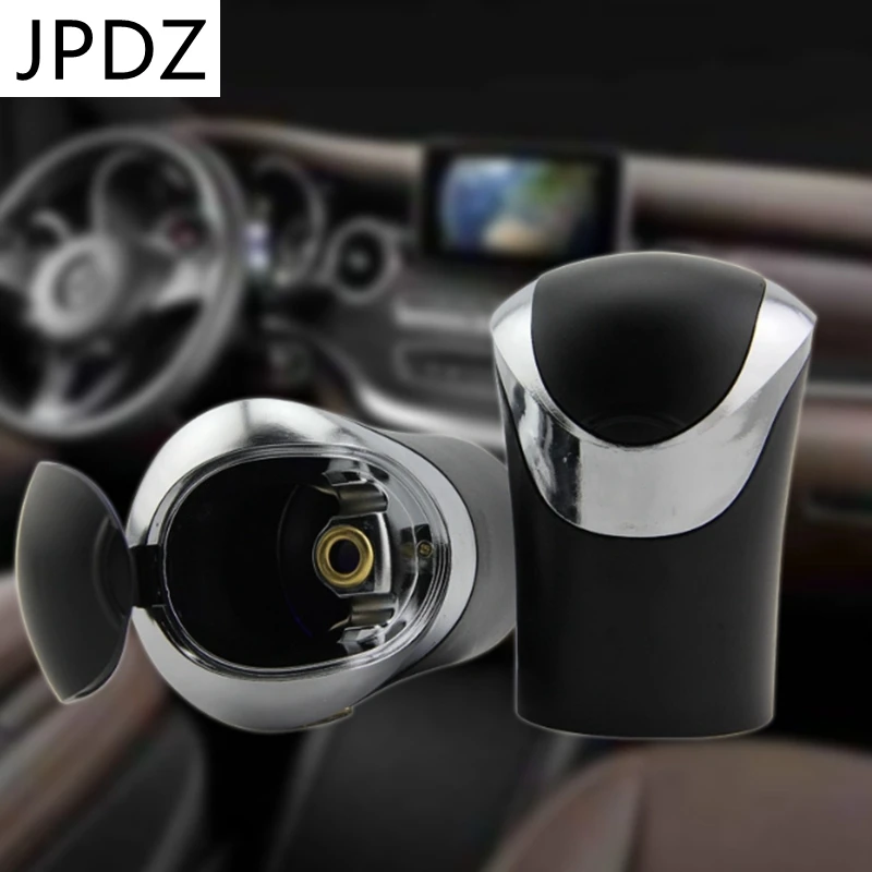 

Car Ashtray with LED Light Auto Smoke Cup Holder for Car Interior Accessories Flame Retardant Ashtray