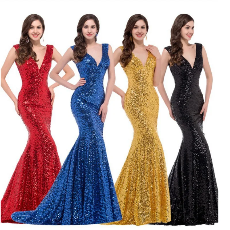 

Evening Dress for Women Fishtail Lace Womens Sexy Dresses Party Night Club Dress