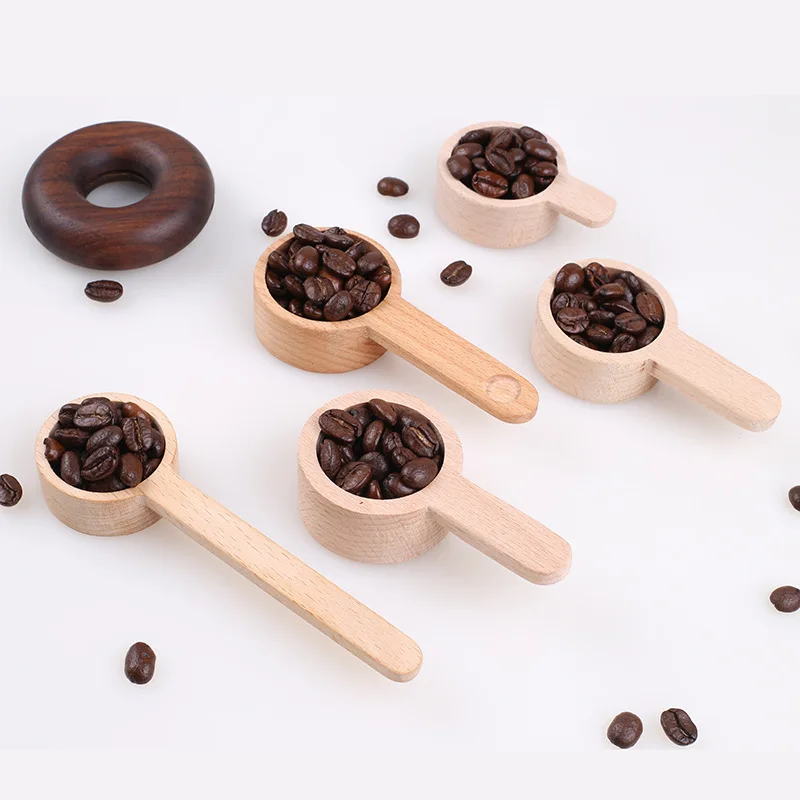 

Набор деревянных мерных ложек, кухонные мерные ложки, подставка для чая и кофе, инструменты для измерения, для дома
