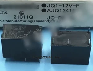 New 10pcs/lot relay JQ1-12V-F AJQ1341F 5A 250V 12VDC pin5