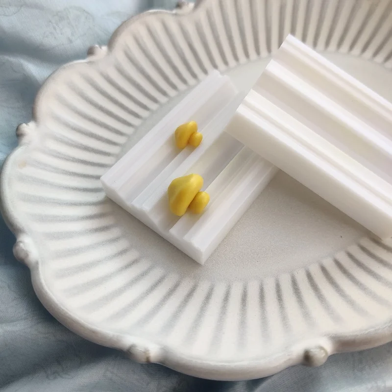 3D каштановый гриб лимон полимерная глина форма для сережек ожерелье кулон