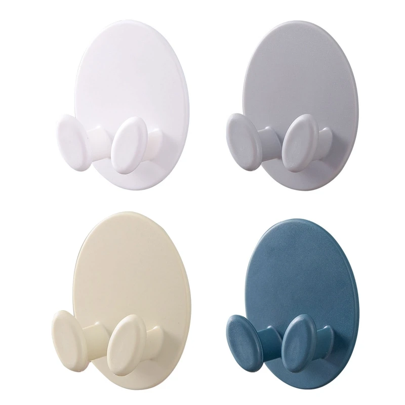 

Настенные крючки 2 шт., пластиковая вешалка для висячих полотенец, ключей для зубных щеток