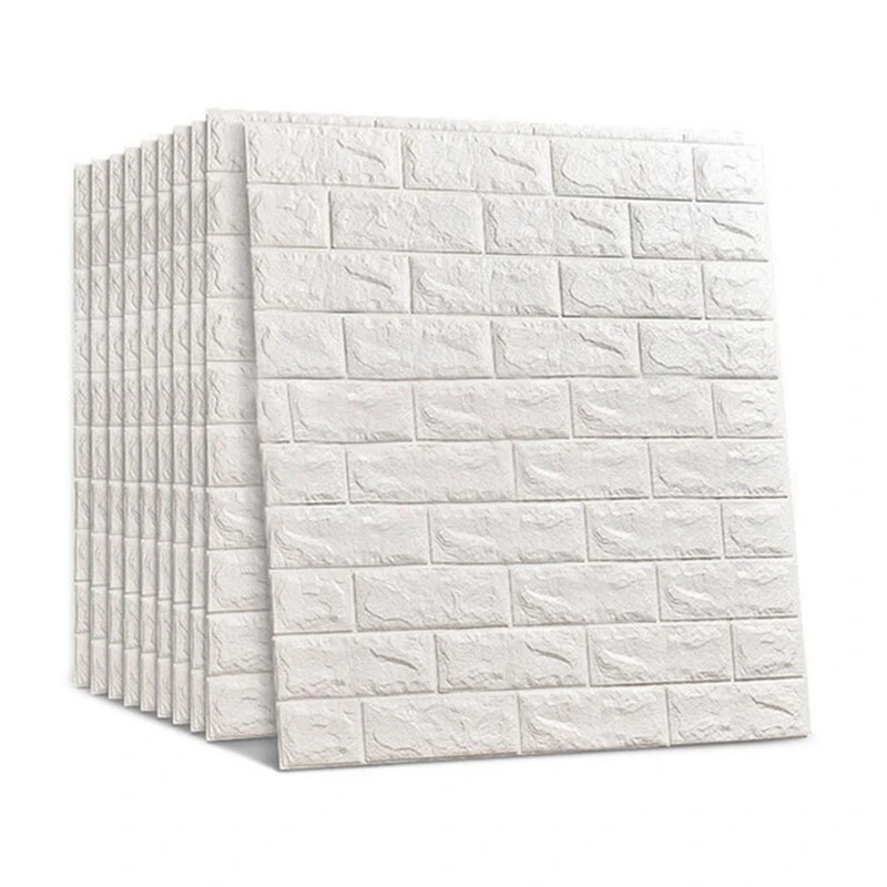 

3D Wall Stickers Imitation Brick Bedroom Decor Waterproof Self-Adhesive Wallpaper For Living Room TV Backdrop Decor