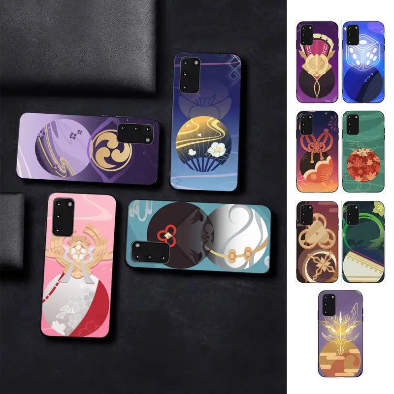 

Combo Genshin Impact Phone Case for Samsung S10 21 20 9 8 plus lite S20 UlTRA 7edge