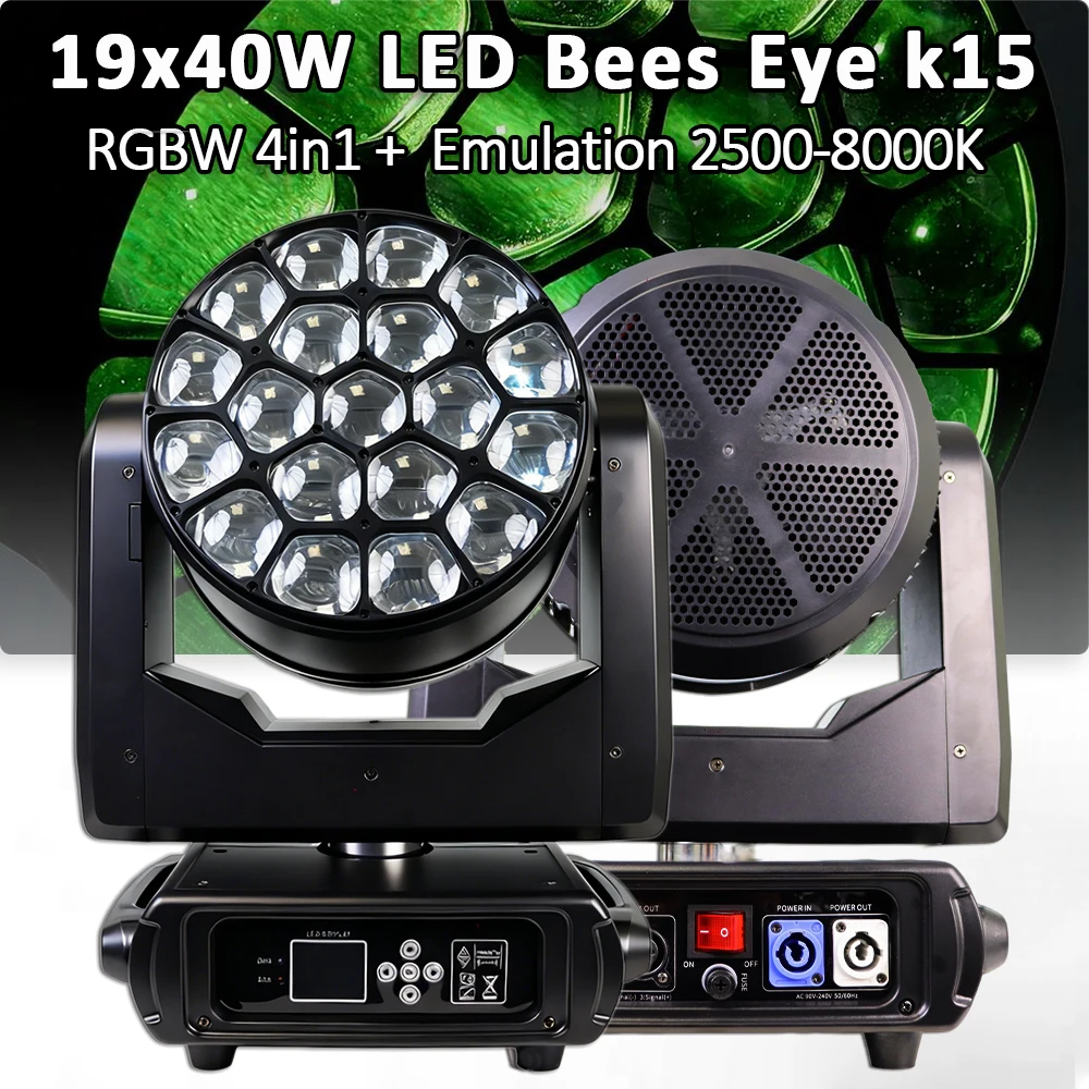 

Yuer 19x40W светодиодная подвижная голова для сцены