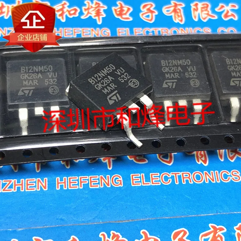 

5PCS-10PCS B12NM50 STB12NM50 TO-263 500V 12A NEW AND ORIGINAL ON STOCK