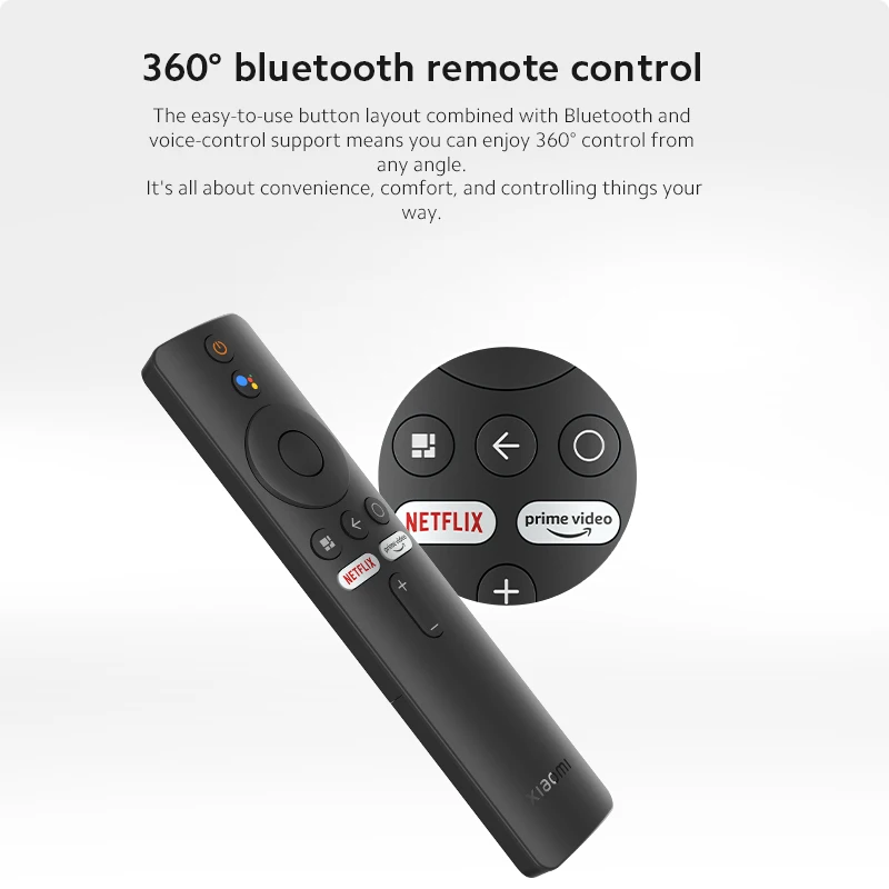 Фото Телефон Xiaomi Mi TV Stick, 4K, Android TV 11, 4 ядра, 2 + 8 Гб, Netflix, Wi-Fi №5
