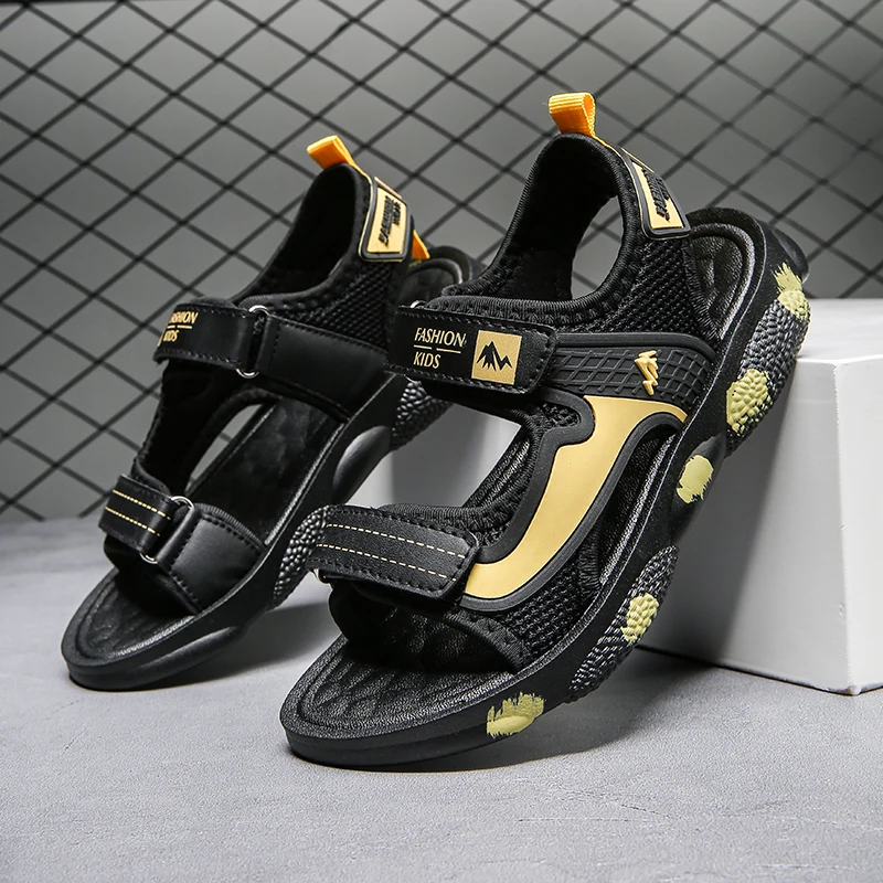 2023 Hot Sale Children Sandals Summer Beach Water Fashion Kids Shoes Lightweight Non-slip Soft Bottom Comfortable Baby Shoes