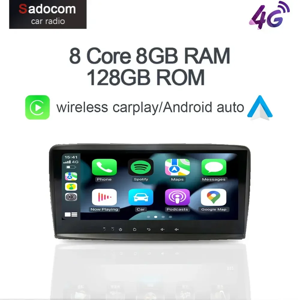 Автомобильный DVD-плеер Carplay10.25 6 ГБ ОЗУ 128 Гб ПЗУ радио OBD2 Android 12 0 для Mercedes Benz R-Class R