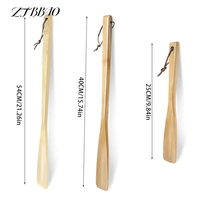 

1PCS 25/40/54cm Shoe Horn Flexible Handle Shoehorn Useful Shoe Lifter Professional Shoe Spoon Home Tools