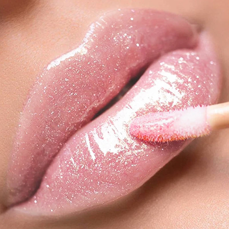 

Pink Glossy Lip Gloss Plumping Lips Makeup Waterproof Matte Lip Tint Long Lasting Moisturizing Liquid Lipstick Nude Red Cosmetic