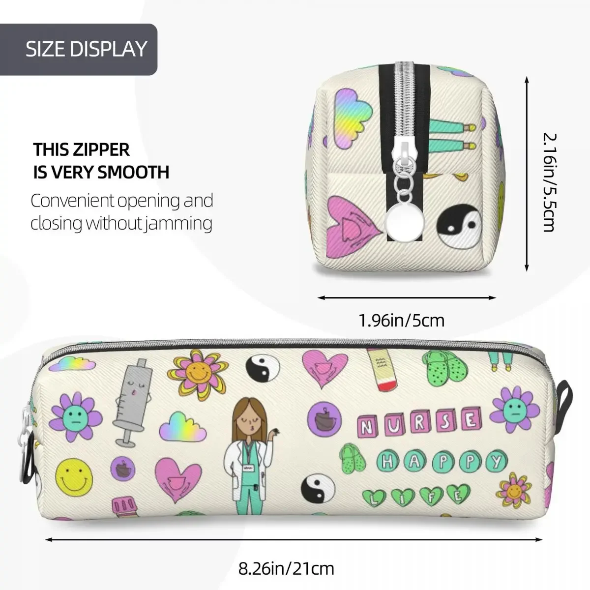 Enfermera En Apuros медсестра медицинский доктор пеналы коробка для ручек студенческой