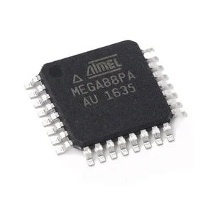 5PCS ATMEGA88PA-AU ATMEGA88PA-AUR MEGA88PA ATMEGA88PA TQFP-32 8-bit Microcontroller Brand New Original