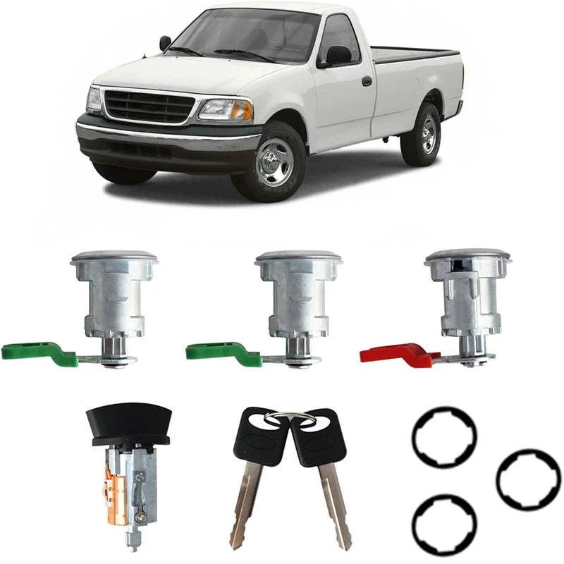Цилиндр замка зажигания цилиндр дверного для Ford Explorer Sport Trac/F150/F250/F350 LC6177 DL5885 322347