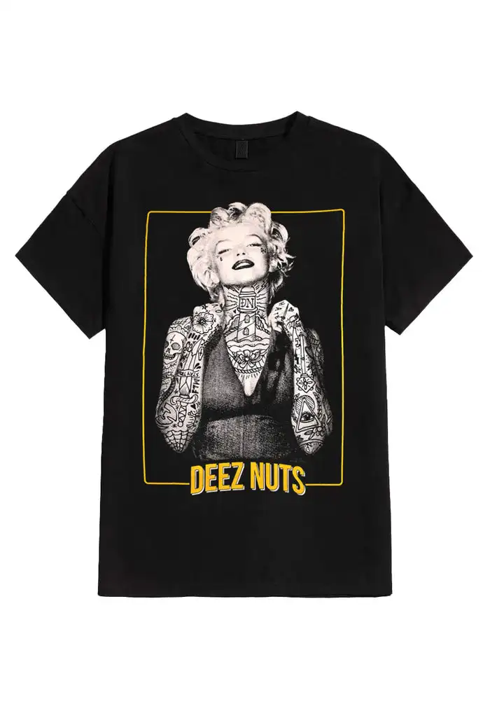 Фото Deez Nuts - Tattoo Girl - футболка унисекс из хлопка №1