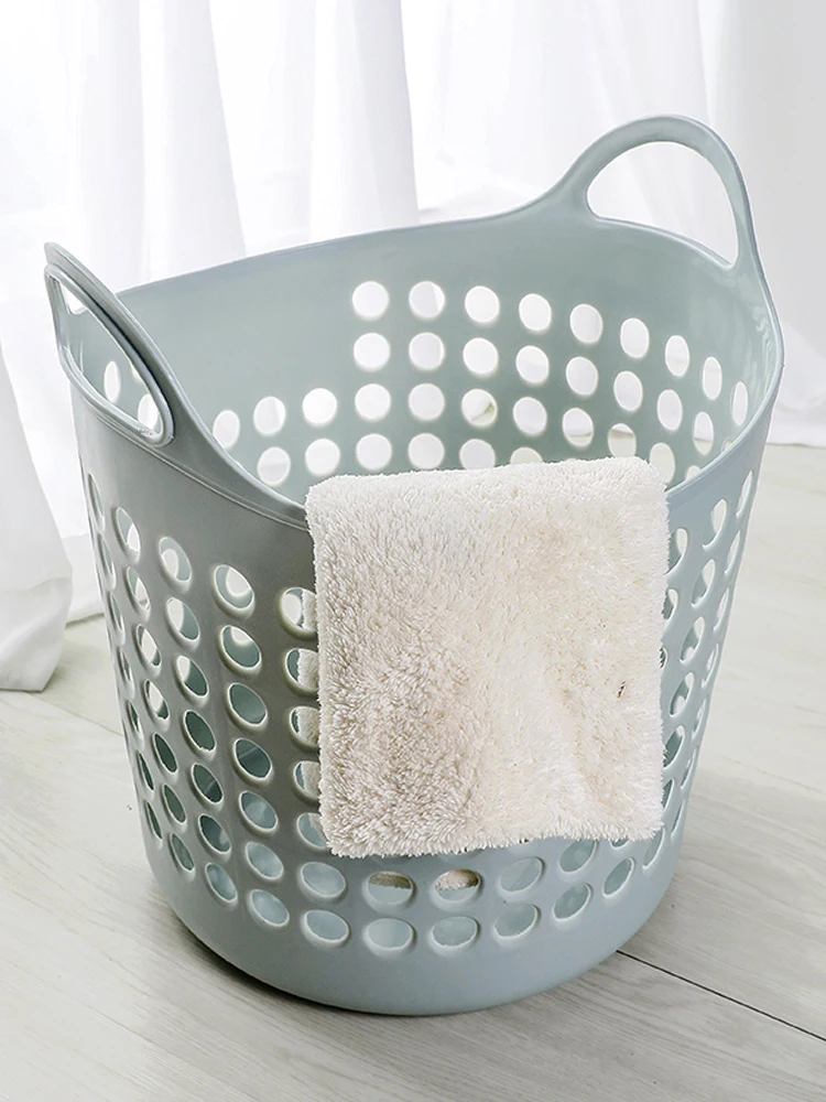 

Корзина для грязного белья, пластиковая корзина для грязной одежды, корзина для хранения одежды, корзина для белья в ванную комнату, игрушки...