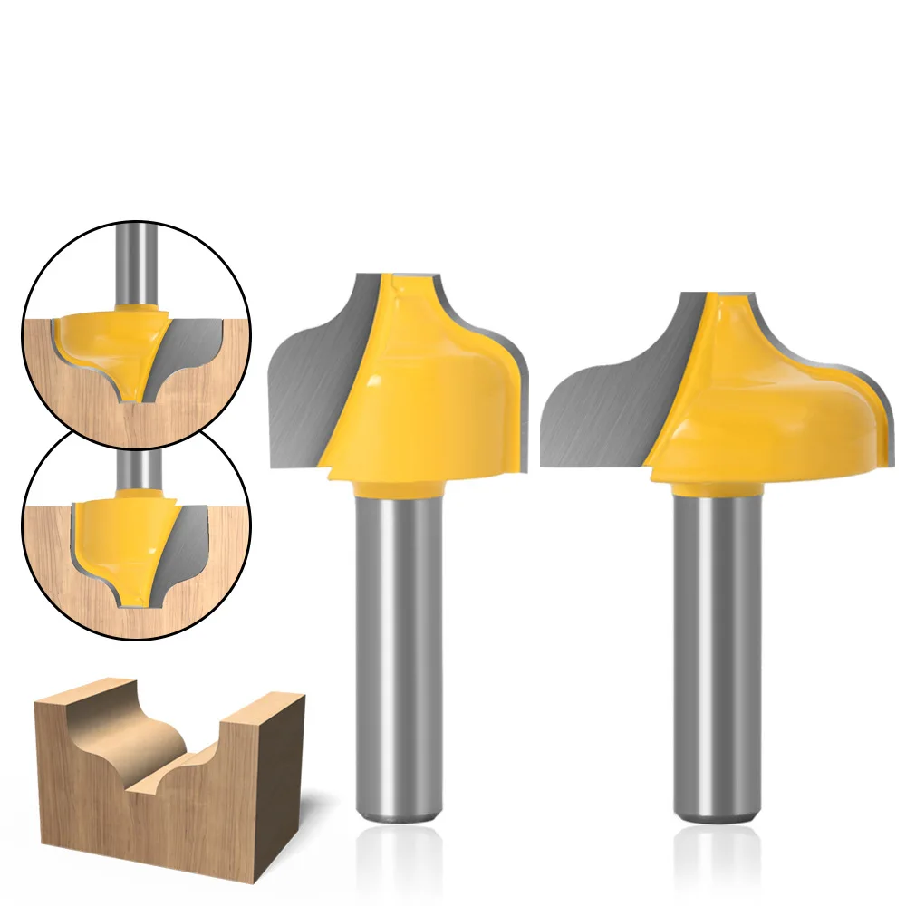 

1PC 8MM Shank Milling Cutter Wood Carving SchaftOgee Slotting knife Nut Milling Cutter Carving Router Bits Wood Tool Woodworking