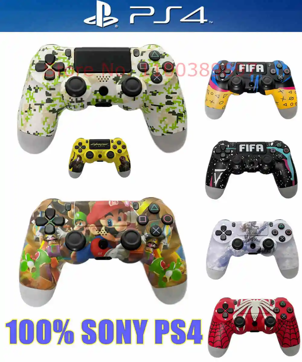 

Контроллер Playstation PS4 совместимый с PS4 беспроводной Bluetooth геймпад игровой джойстик предназначен для беспроводного контроллера PS4