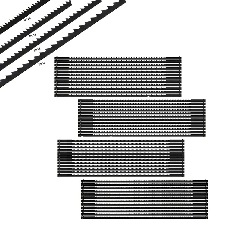 Полотно прокрутки для пилы 5-дюймового ассортимента контактов 48 упаковок Wen 3921 Delta