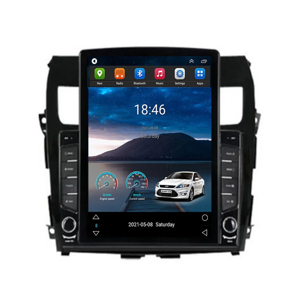 

For Tesla Style 2 Din Android 12 Car Radio For Nissan Teana Altima 2013 2014 2015 Multimedia Video Player GPS Stereo Carplay RDS