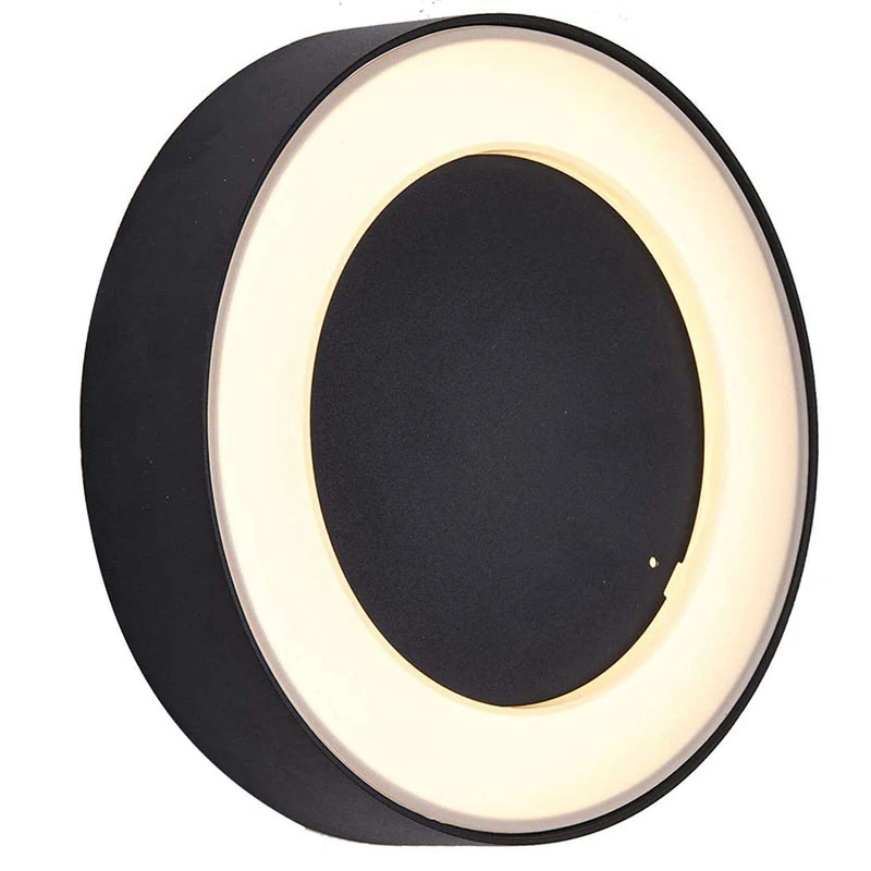 

GTBL LED Wall Sconce Light Fixture Lamp 12W Warm White 3000K Indoor Wall Lamp for Living Room Hallway Basement Stairway