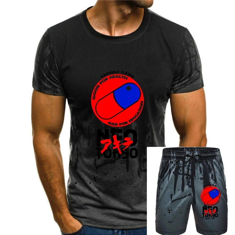 

Akira Synthwave T Shirt japanese anime t-shirt Summer fashion tshirt casual white print for male comfortable men top tees MR2300