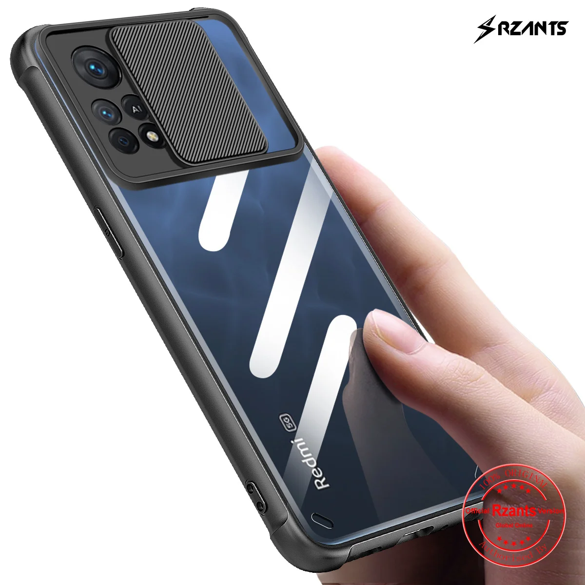 

Rzants For Xiaomi Redmi Note 11 11S Pro Global Version 4G Case [Lens Protection] Camera Protect Slim Transparent Cover