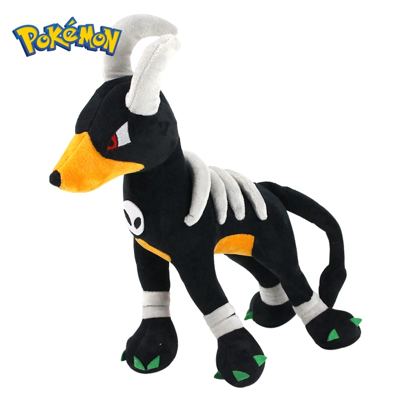 

TOMY 30cm Pokemon Houndoom Plush Toy Animation Peripherals Doll Houndoom Stuffed Animal Children's Birthday Gifts Kids Toys
