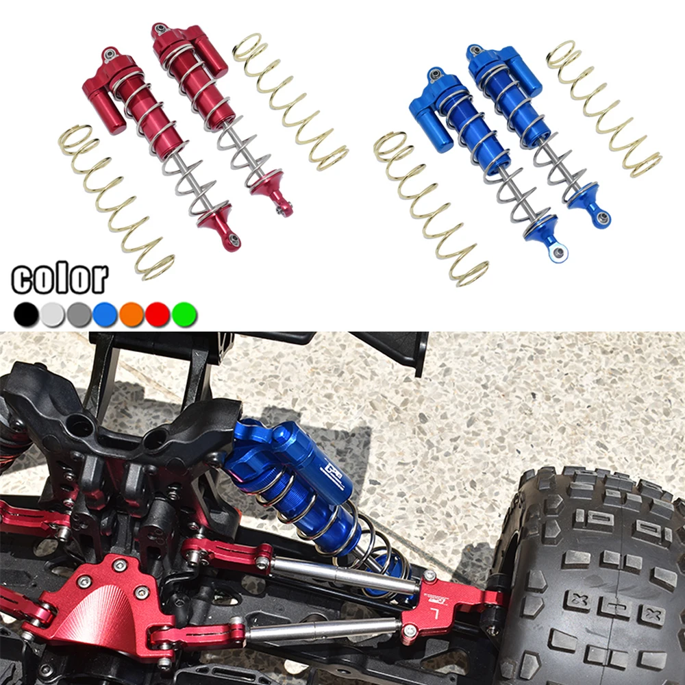 

GPM ARRMA 1/5 KRATON ARA110002T1/ARA110002T2 OUTCAST 8S ARA5810 металлический 187 мм L-образный передний/задний амортизатор ARA330610