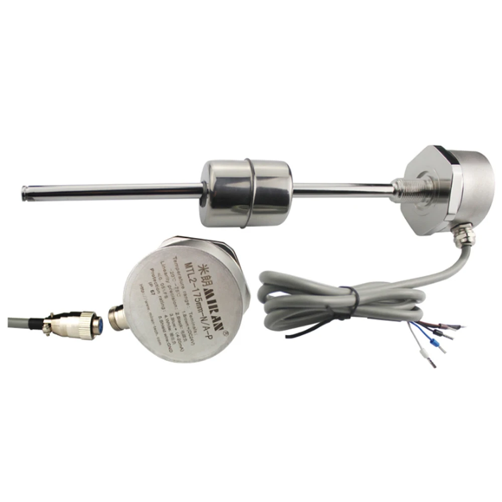 Магнитострикционный датчик перемещения MIRAN MTL2-80mm-N/V2 фланцевый уровня жидкости