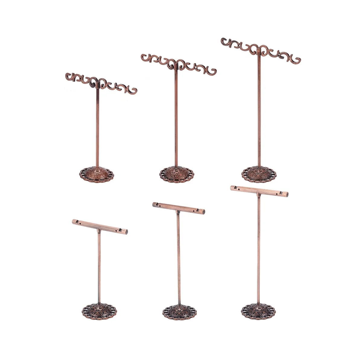 

6 шт., металлические полки для ювелирных изделий