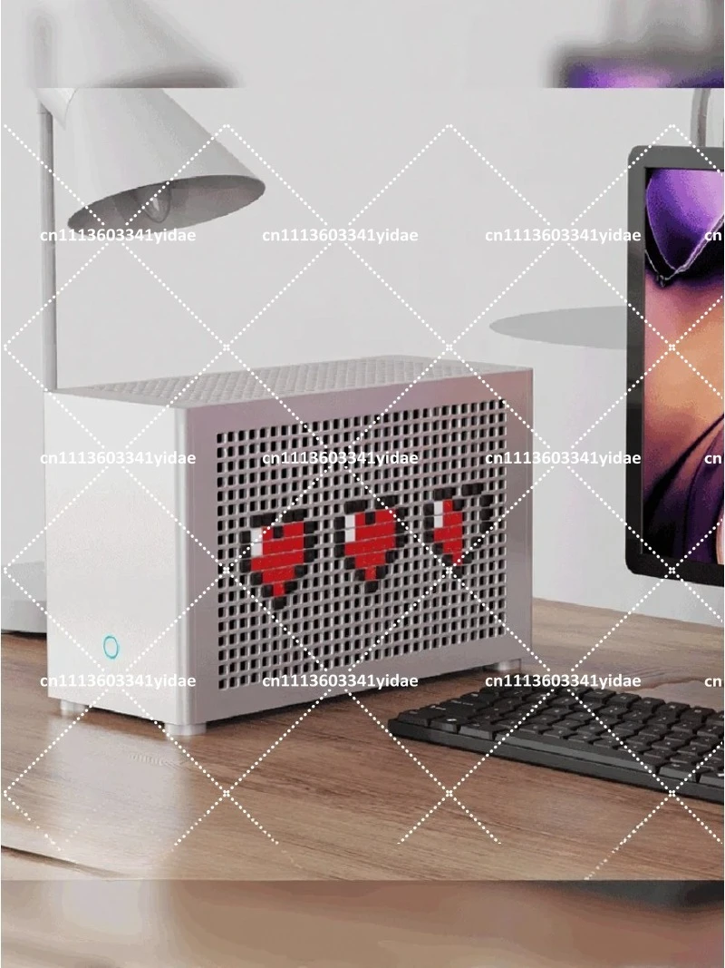 Фото Корпус A4 Frame Mini ITX, с воздушным охлаждением, из алюминиевого сплава с ЧПУ, для настольного компьютера Combocube №2