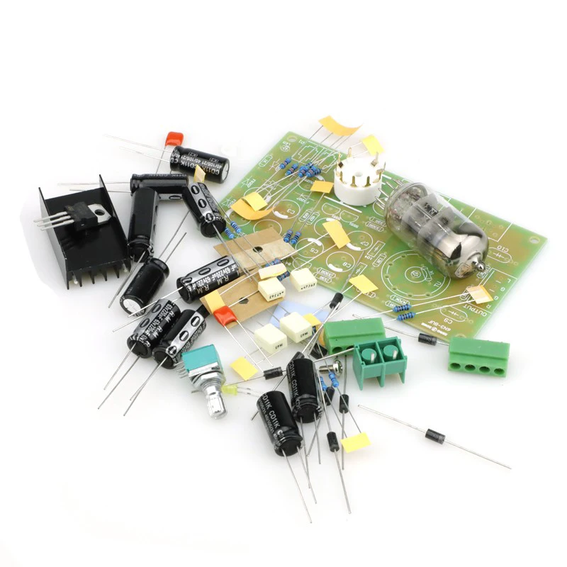 

GZLOZONE DIY 6N3 Tube Buffer Preamplifier Kit HIFI Vacuum Tube Preamp Kit